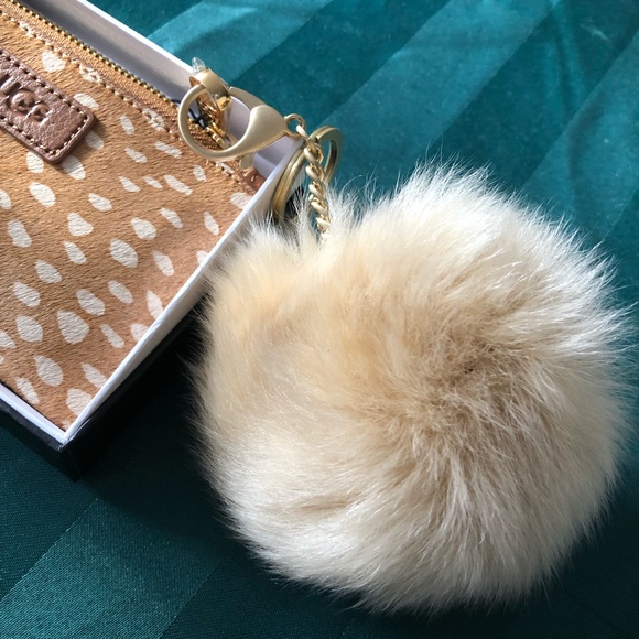 UGG Accessories - UGG Toscana Pom bag charm with crystal
